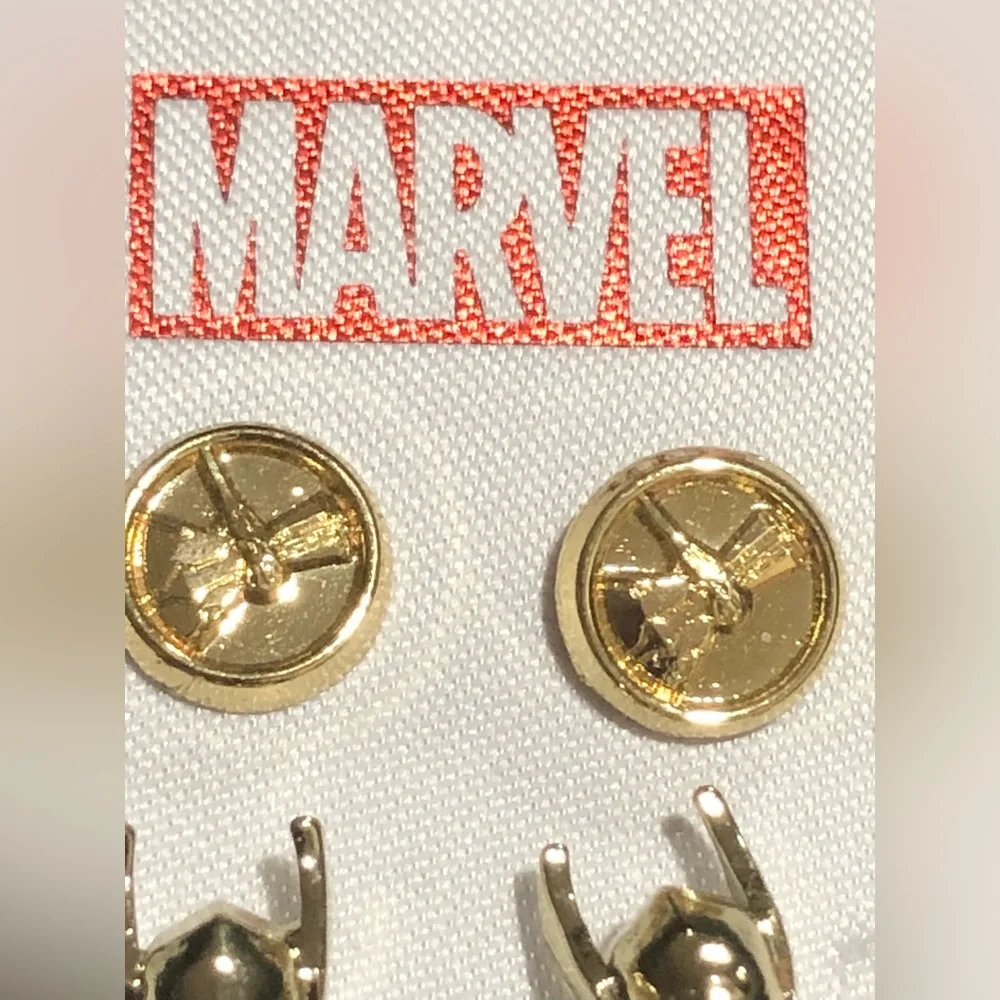Marvel comics Thor love & thunder 6piece stud earrings boxed set new - Picture 4 of 12